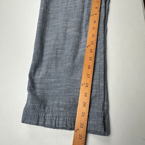 Pact Pants Womens Small Blue Organic Crop Boho Minimalist Sustainable Beach - Picture 12 of 14